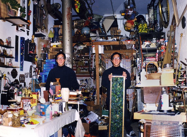 Ward Yoshimoto in 1997 at Calder Center, TriBeCa NYC  | Photo Orlando Marra 